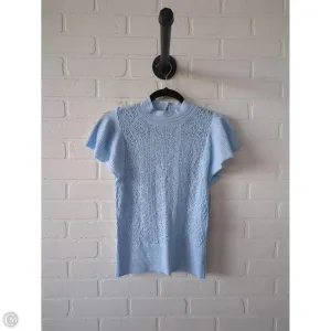 Sweater Short Sleeve By White House Black Market In Blue, Size: Xs