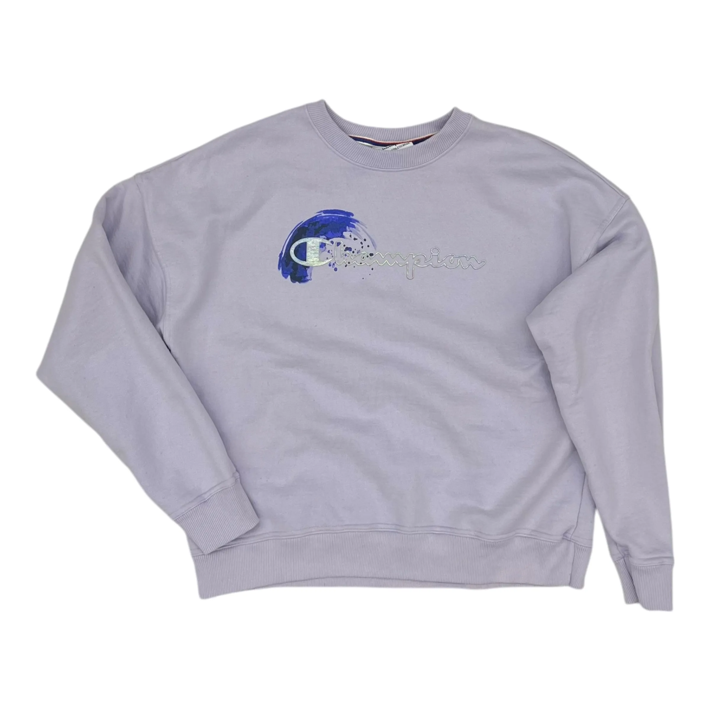 Sweatshirt Crewneck By Champion In Purple, Size:M