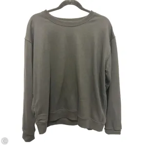Sweatshirt Crewneck By Clothes Mentor In Black, Size: L