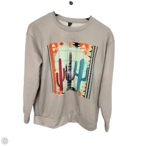 Sweatshirt Crewneck By Cmf In Grey, Size: S