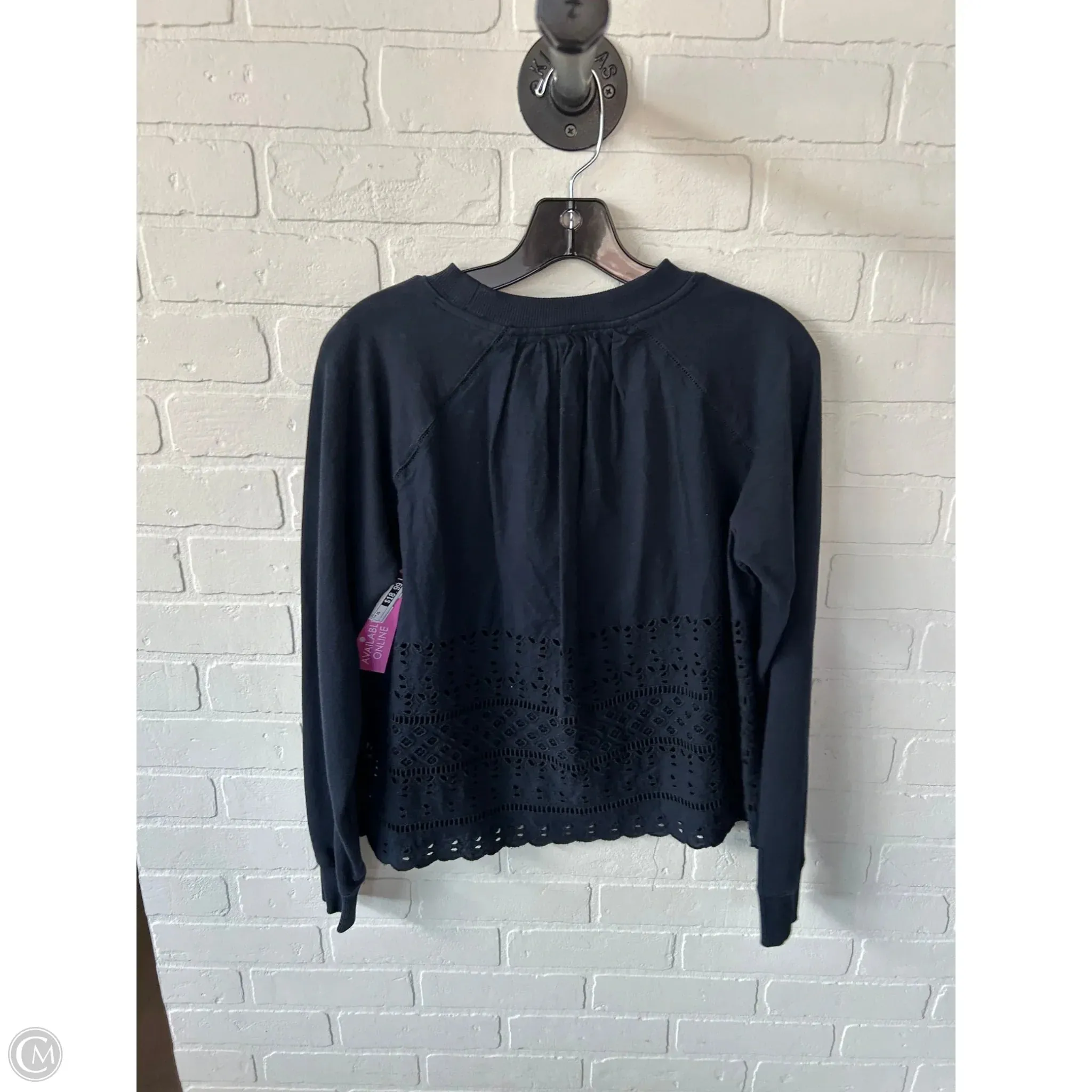 Sweatshirt Crewneck By J. Crew In Blue, Size: Xs