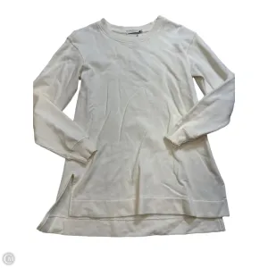Sweatshirt Crewneck By Modadoc In Cream, Size: Xs