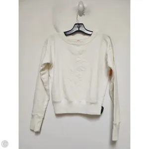 Sweatshirt Crewneck By Walt Disney In White, Size: Xs