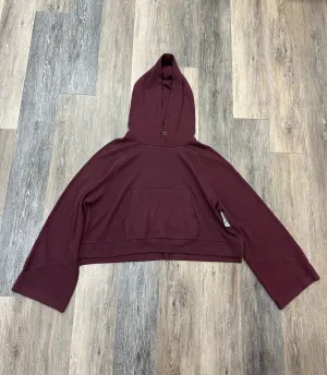 Sweatshirt Hoodie By 7 Diamonds In Maroon Size: XL