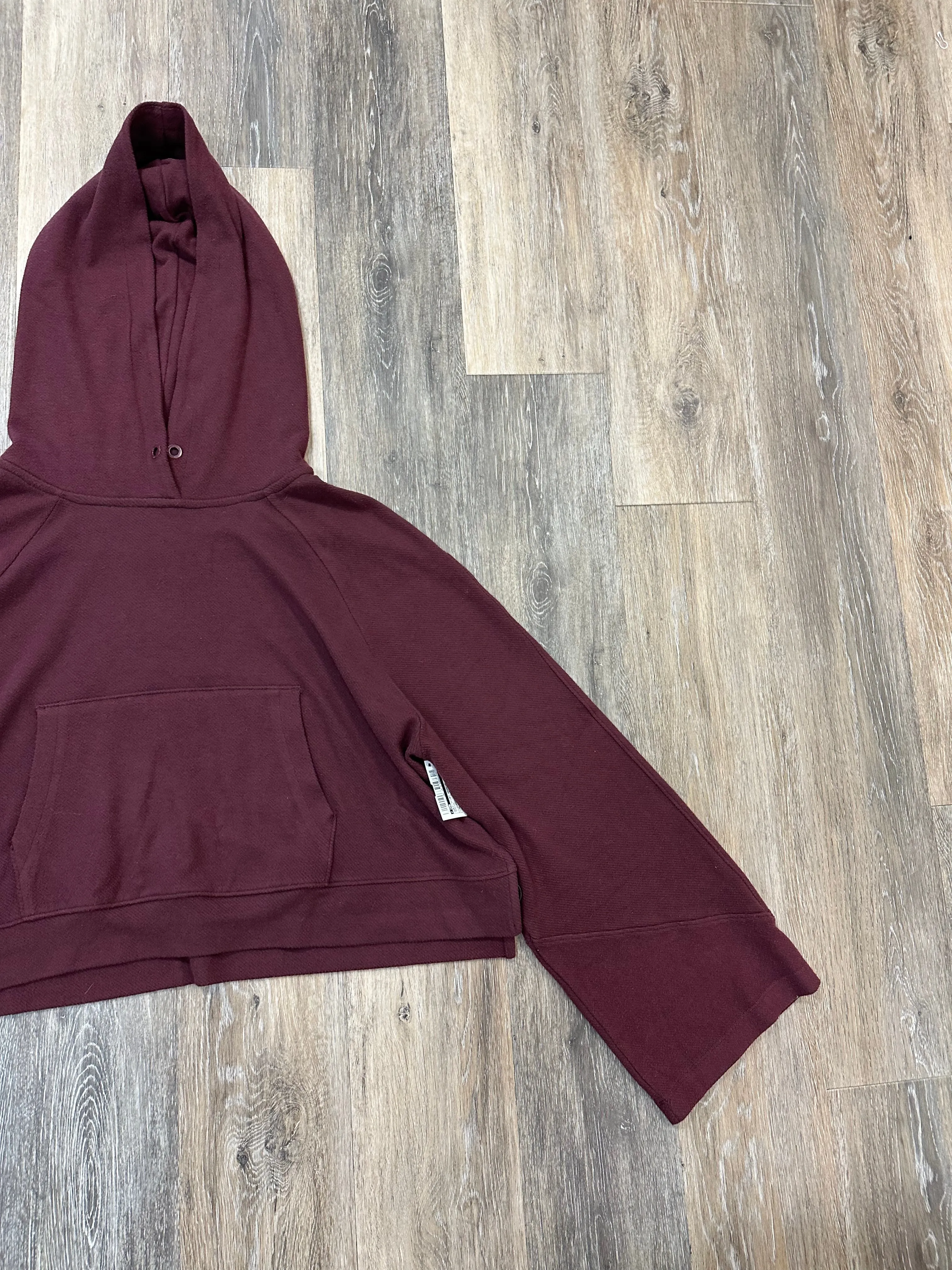 Sweatshirt Hoodie By 7 Diamonds In Maroon Size: XL