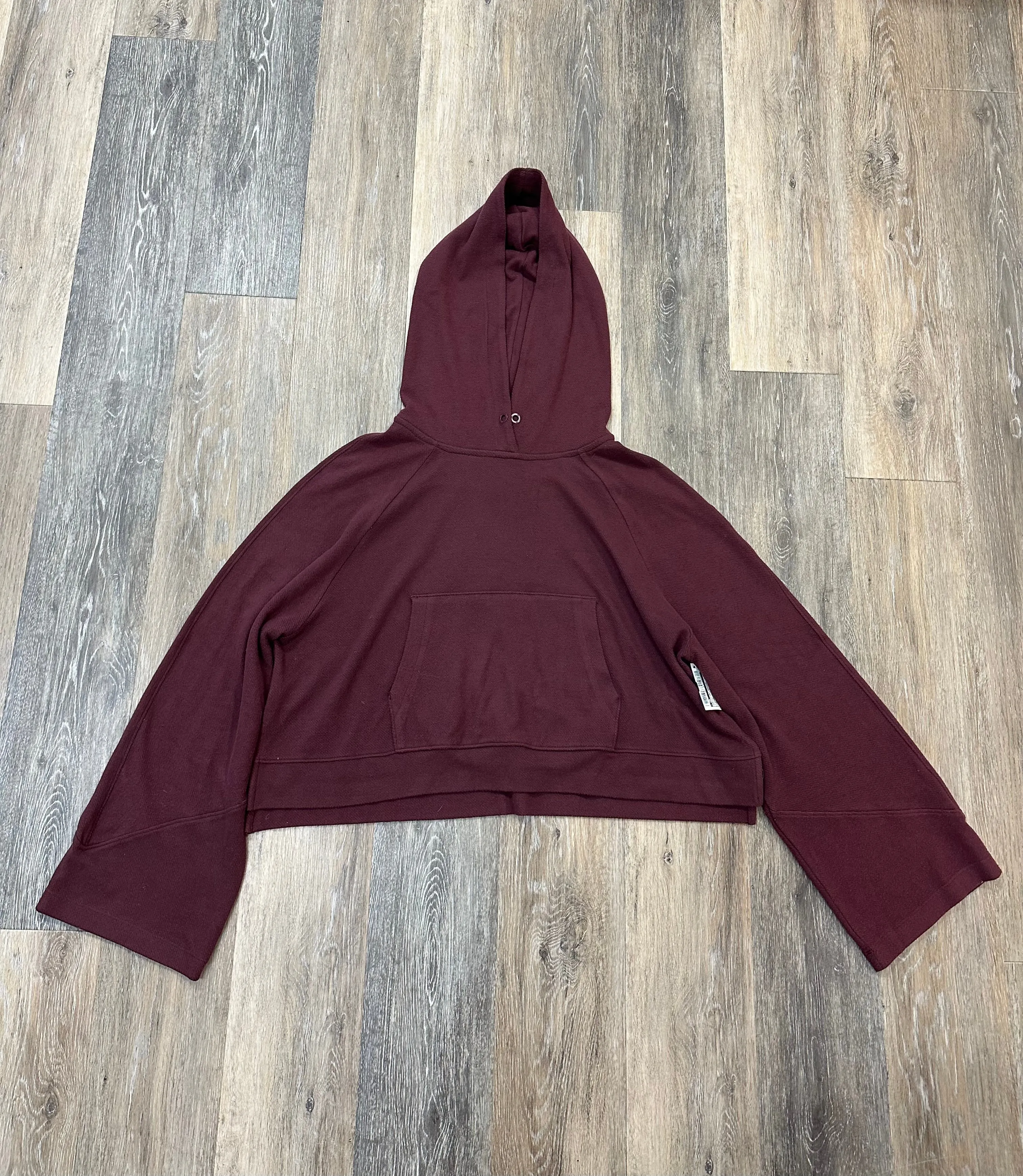 Sweatshirt Hoodie By 7 Diamonds In Maroon Size: XL