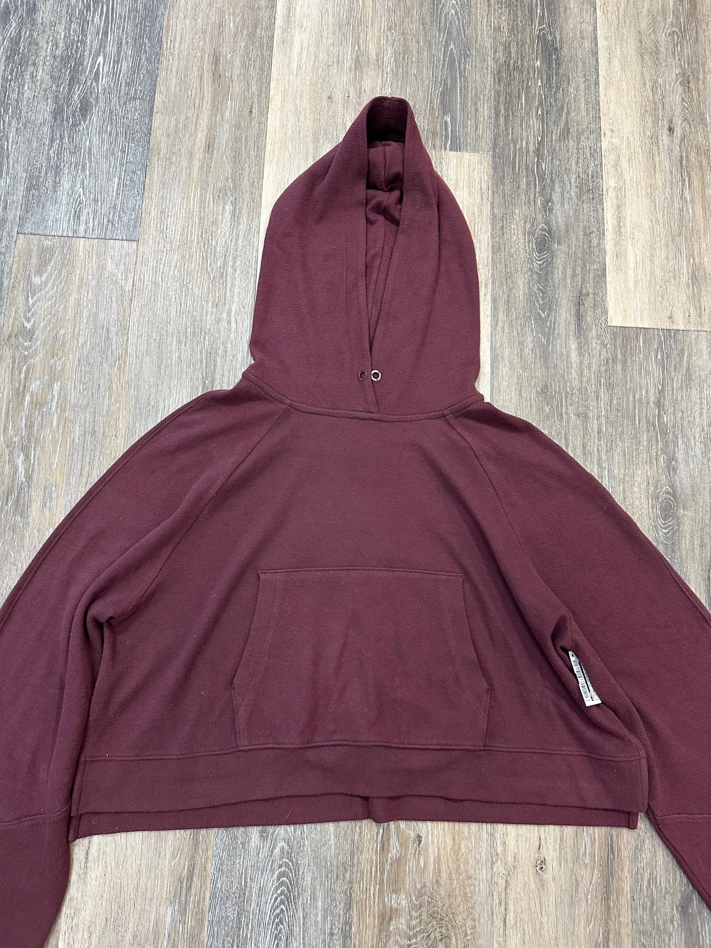Sweatshirt Hoodie By 7 Diamonds In Maroon Size: XL