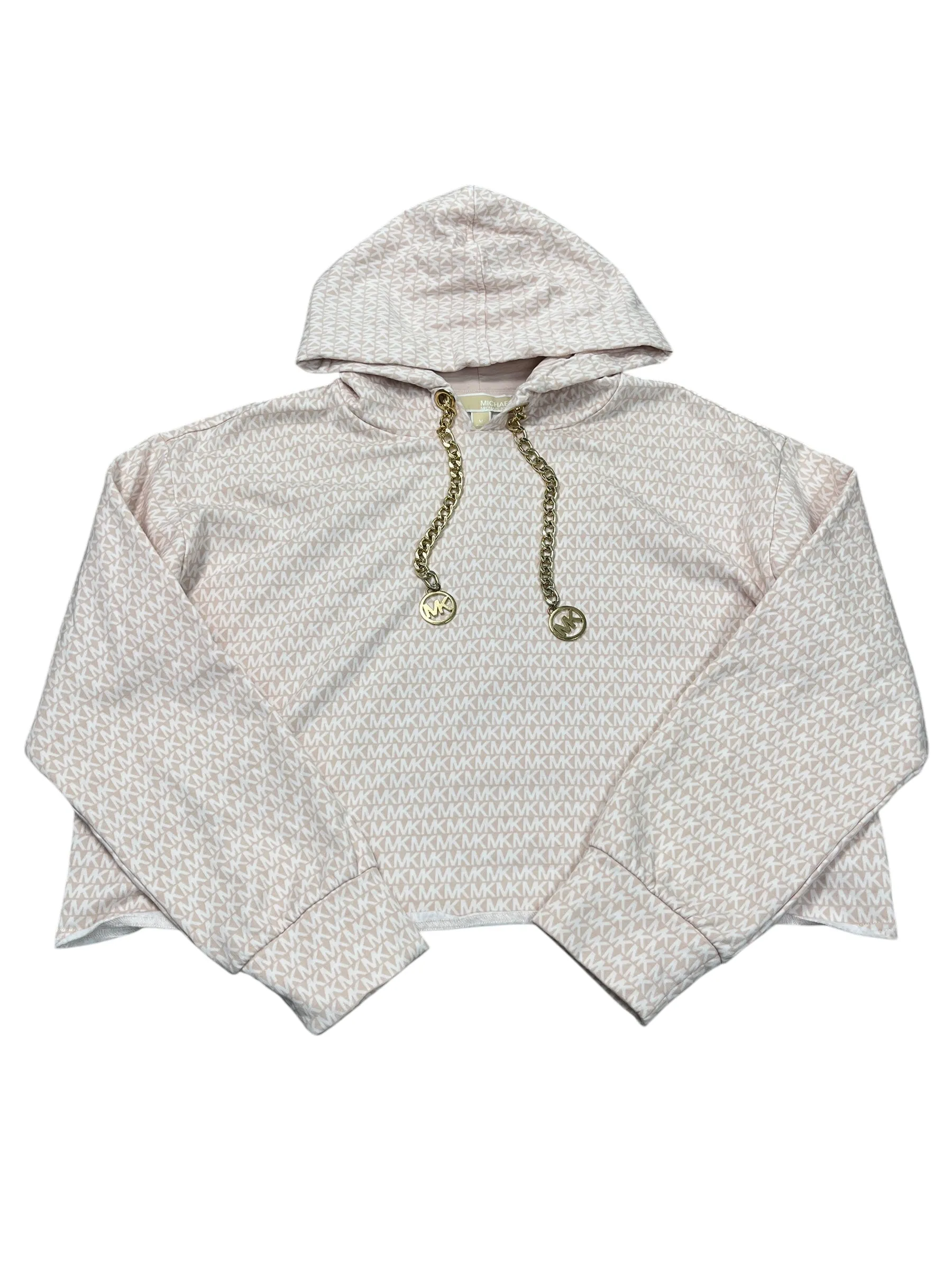Sweatshirt Hoodie By Michael By Michael Kors In Pink, Size:M