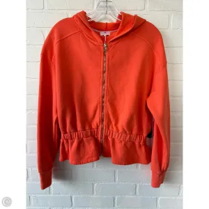 Sweatshirt Hoodie By Sundry In Orange, Size: S