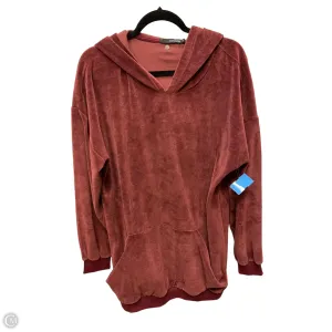 Sweatshirt Hoodie By SUPERMOM In Maroon, Size: M