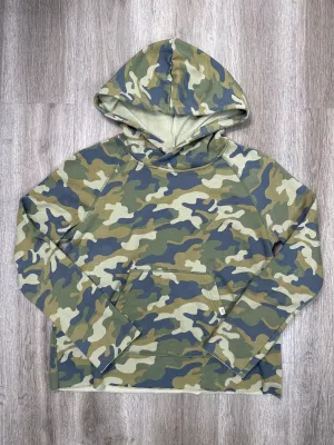 Sweatshirt Hoodie By Ugg In Camouflage Print, Size: L