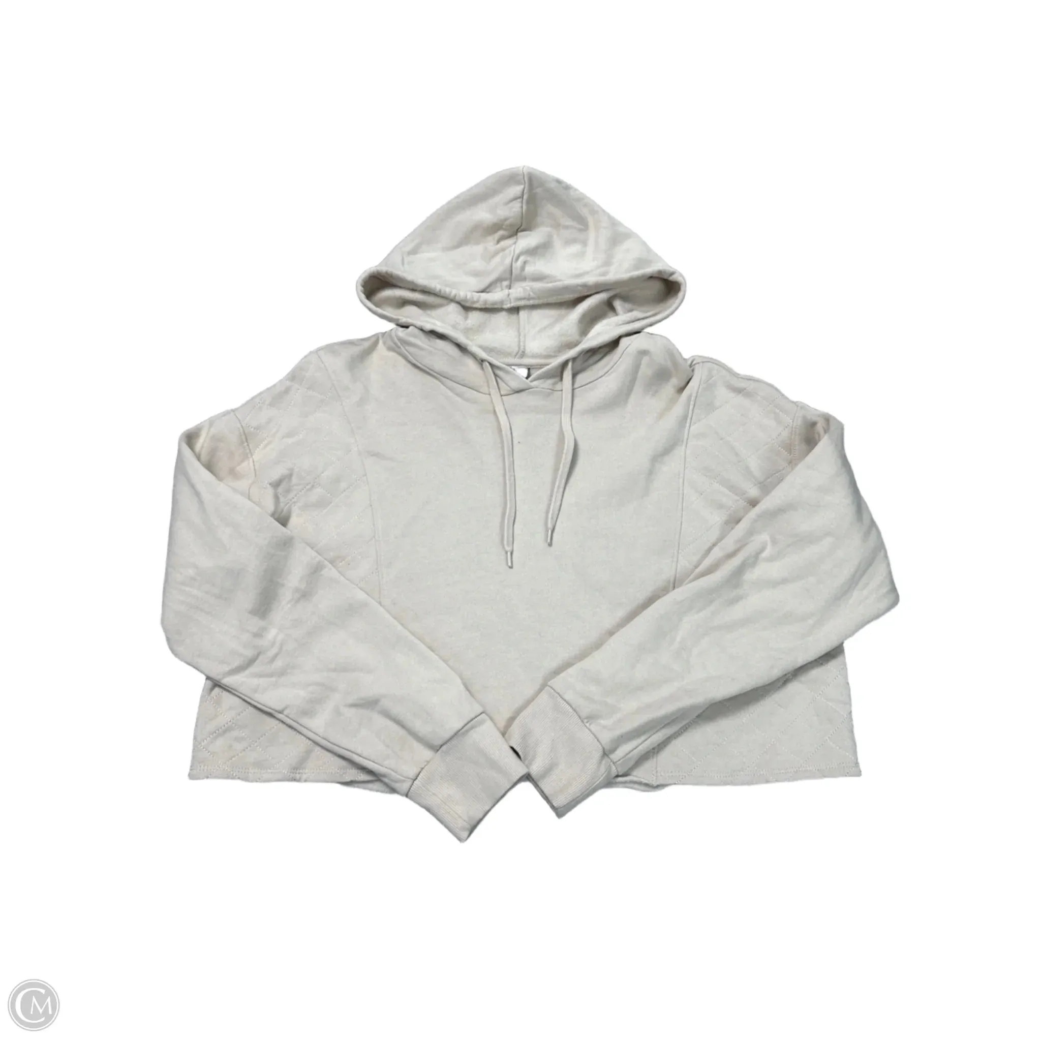Sweatshirt Hoodie By Wild Fable In Tan, Size: M