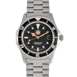 Tag Heuer Stainless Steel Wristwatch (Pre-Owned)