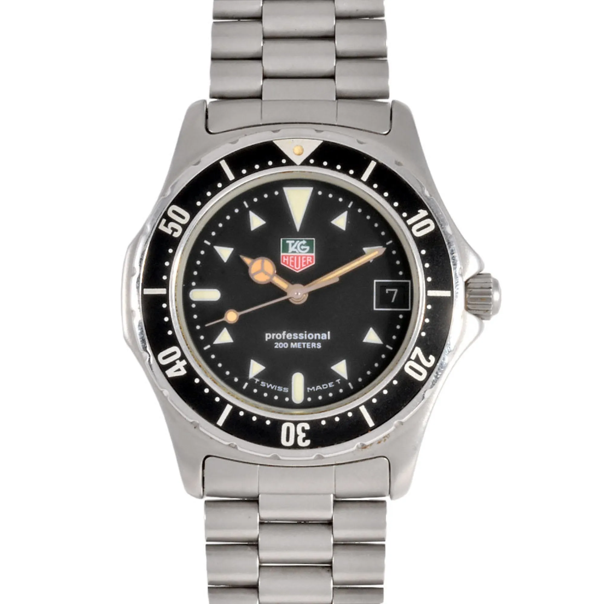 Tag Heuer Stainless Steel Wristwatch (Pre-Owned)