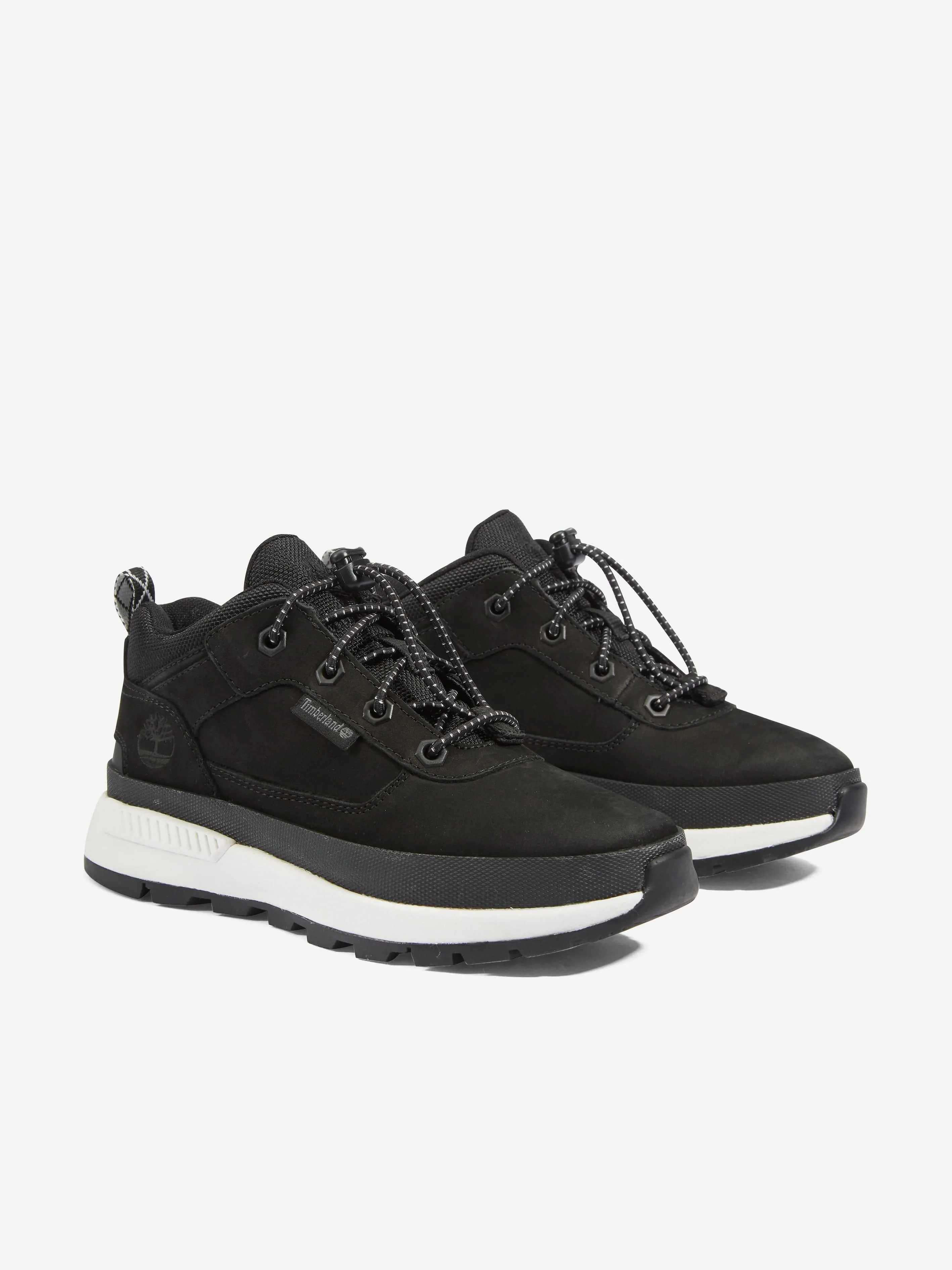 Timberland Boys Low Lace-Up Trainers in Black