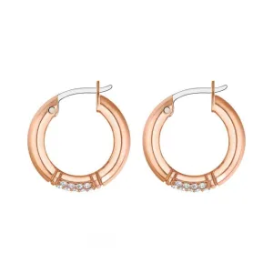 Tommy Hilfiger Crystal Set Ladies Hoop Earrings 2780213