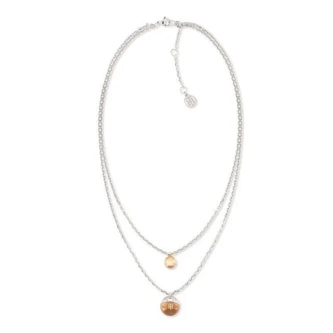 Tommy Hilfiger Double Layer Orb Ladies Necklace 2780491