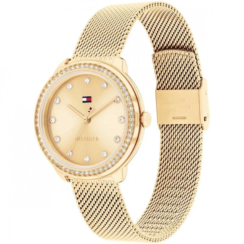 Tommy Hilfiger Gold Plated Ladies Watch 1782699