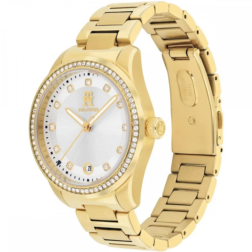 Tommy Hilfiger Gold Plated Ladies Watch 1782758