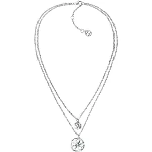 Tommy Hilfiger Ladies Double Layer Charm Necklace 2780067