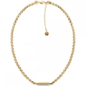 Tommy Hilfiger Ladies Gold Plated Snake Chain Necklace 2780873
