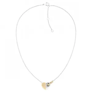 Tommy Hilfiger Ladies Two Tone Heart Necklace 2780878