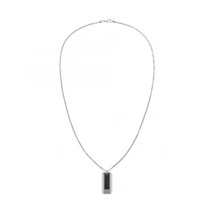 Tommy Hilfiger Logo Tag Mens Necklace 2790354