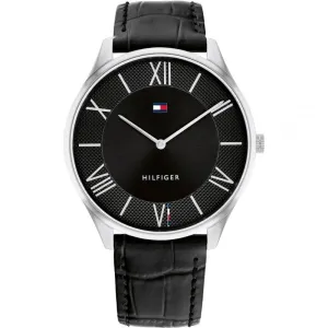 Tommy Hilfiger Mens Leather Strap Watch 1710516