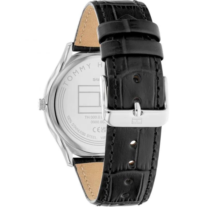 Tommy Hilfiger Mens Leather Strap Watch 1710516
