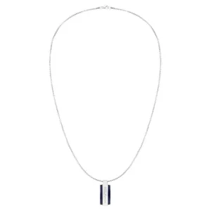 Tommy Hilfiger Mens Parker Dog Tag Necklace 2790599