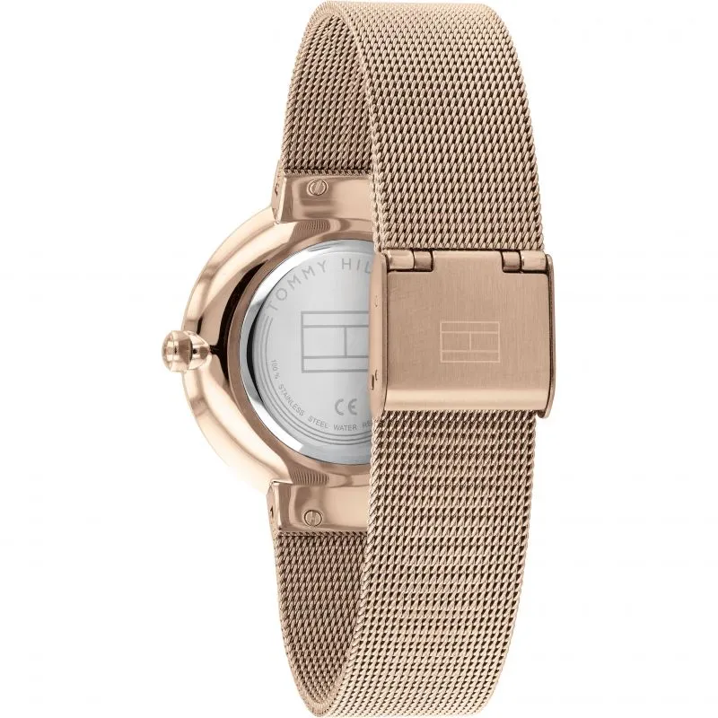 Tommy Hilfiger Rose Gold Plated Ladies Watch 1782218