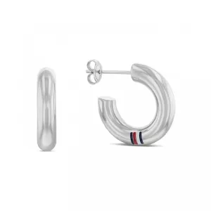Tommy Hilfiger Stainless Steel Ladies Hoop Earrings 2780948