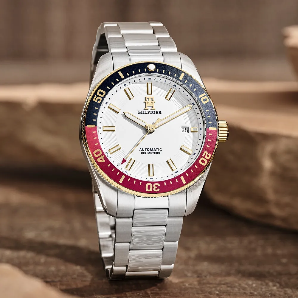 Tommy Hilfiger TH85 Mens Stainless Steel Automatic Watch 1710551