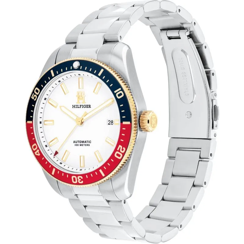 Tommy Hilfiger TH85 Mens Stainless Steel Automatic Watch 1710551