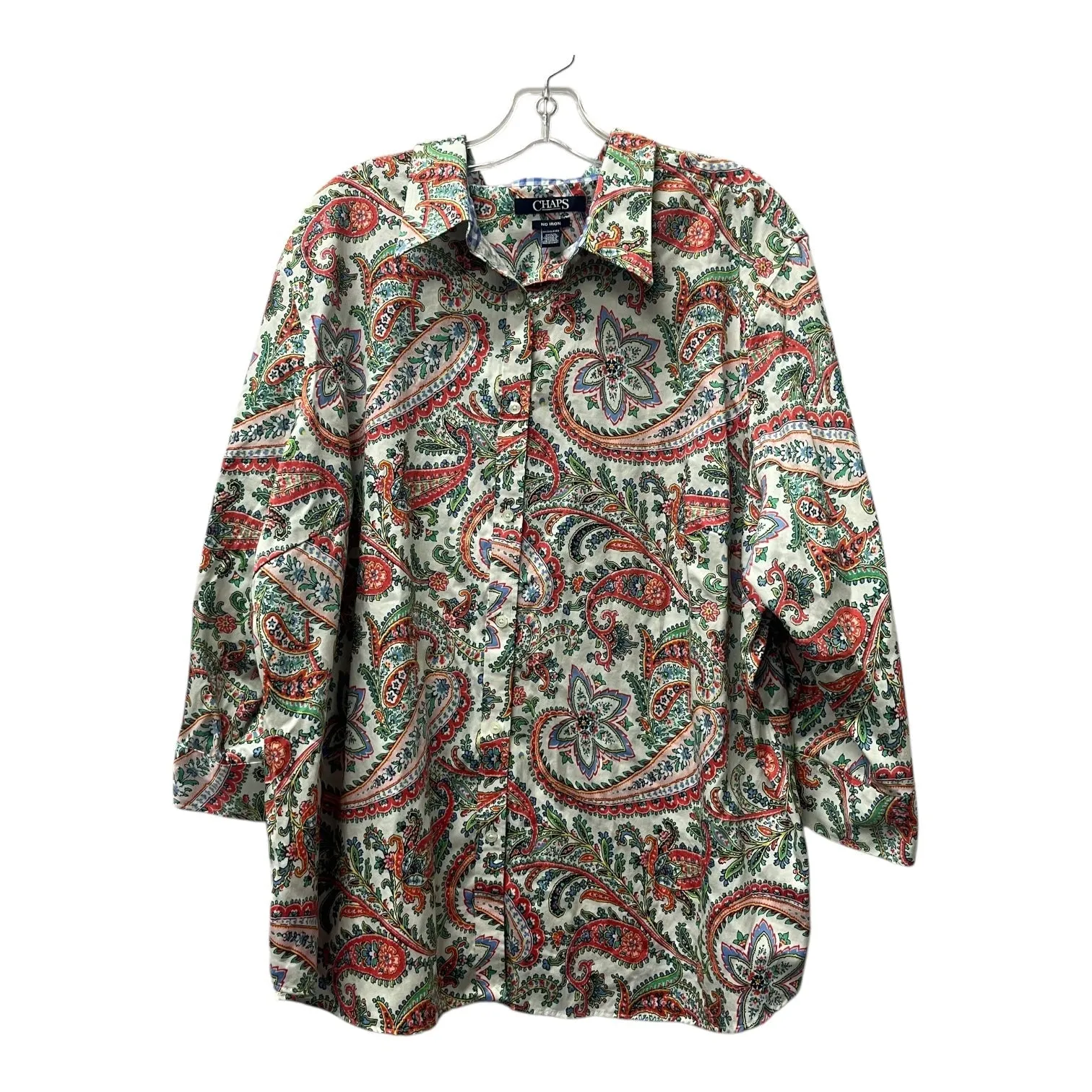 Top Ls By Chaps In Multi, Size:3X