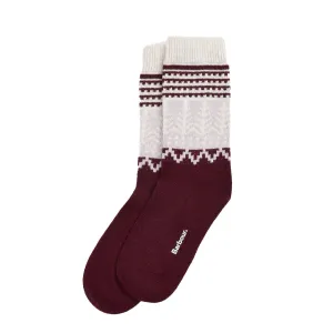 Top Rated Barbour Camille Sock Cabernet  Almost Sold Out!