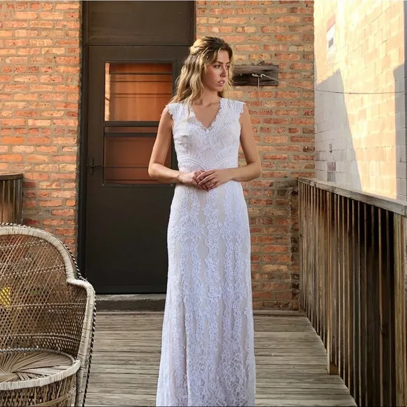 Top Rated BHLDN Tadashi Shoji Fiorelle Gown  Dont Miss Out!