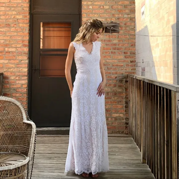 Top Rated BHLDN Tadashi Shoji Fiorelle Gown  Dont Miss Out!