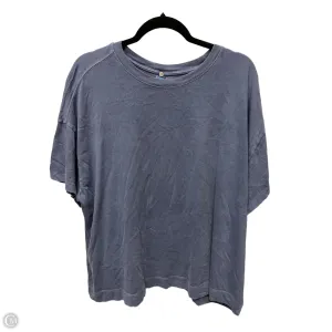 Top Short Sleeve Basic By Old Navy In Blue, Size: 2x