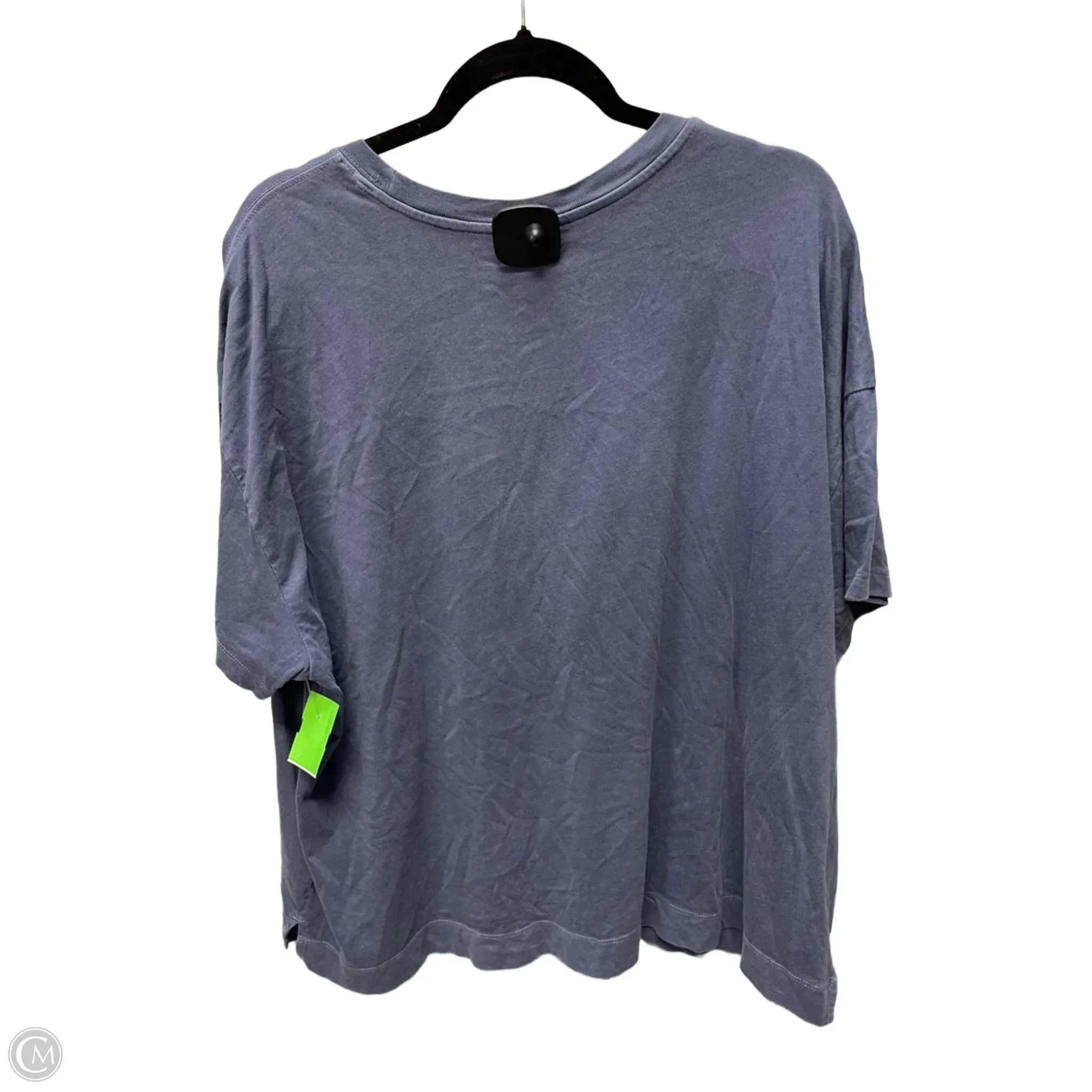 Top Short Sleeve Basic By Old Navy In Blue, Size: 2x