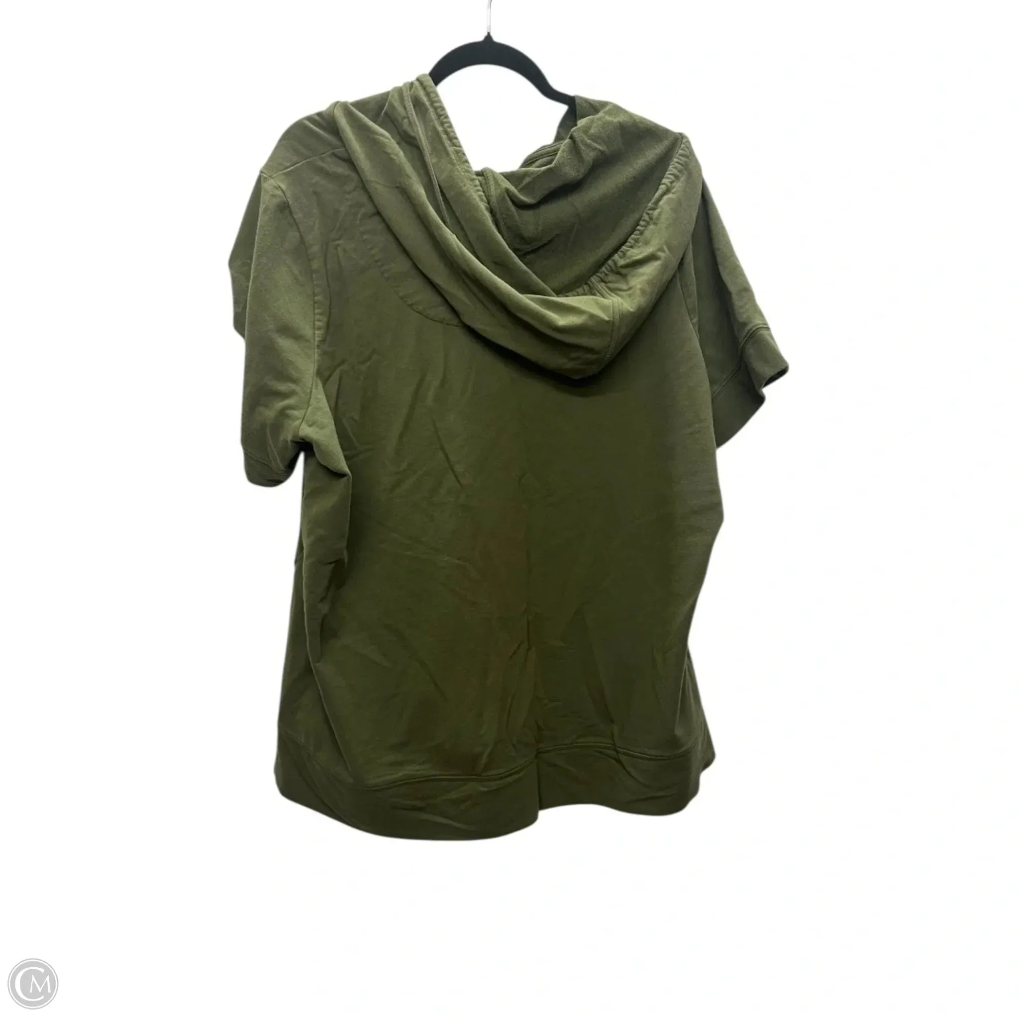 Top Short Sleeve By Joan Rivers In Green, Size: 2x