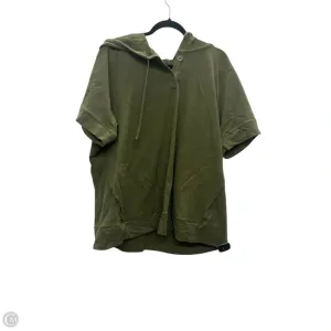 Top Short Sleeve By Joan Rivers In Green, Size: 2x