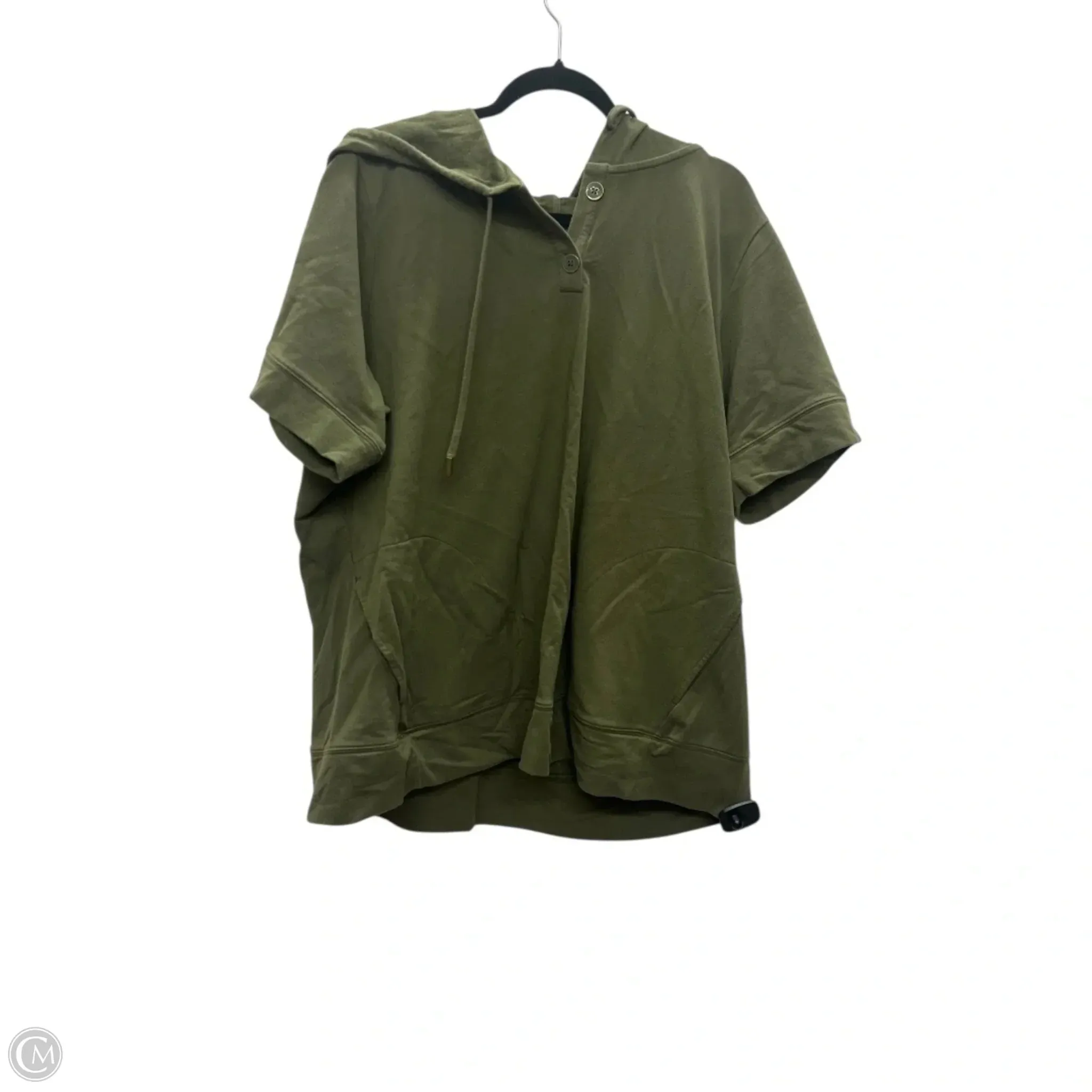 Top Short Sleeve By Joan Rivers In Green, Size: 2x