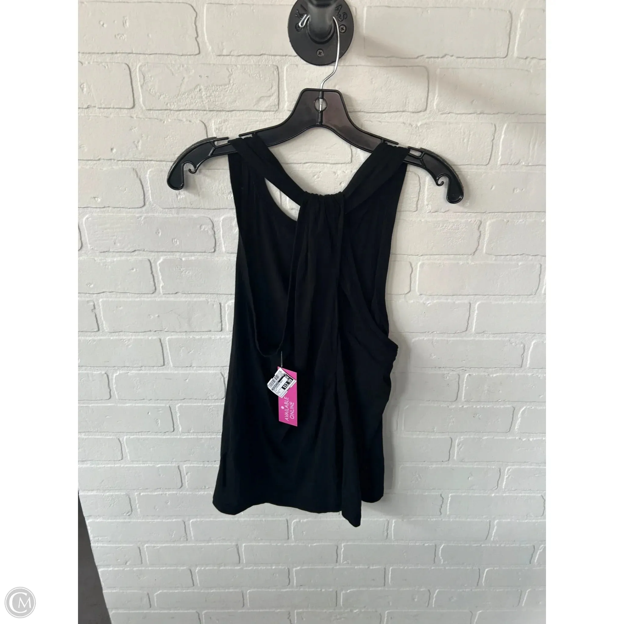 Top Sleeveless Basic By Anthropologie In Black, Size: S
