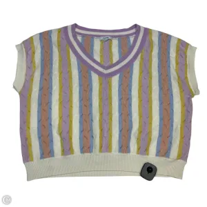 Top Sleeveless By Fate In Multi-colored, Size: M