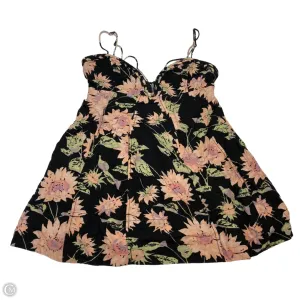 Top Sleeveless By Free People In Black & Pink, Size: S