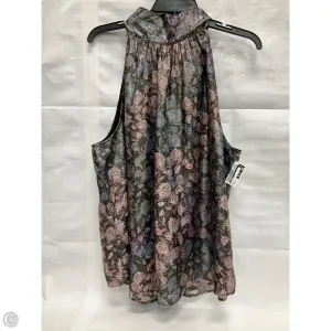 Top Sleeveless By J. Crew In Multi-colored, Size: 1x