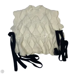 Top Sleeveless By Mable In Cream, Size: S