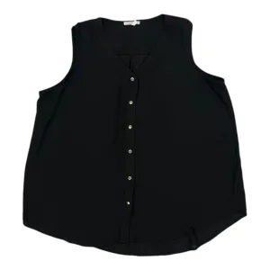 Top Sleeveless By Maurices In Black, Size:Xxl