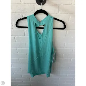 Top Sleeveless By Naked Zebra In Blue, Size: L
